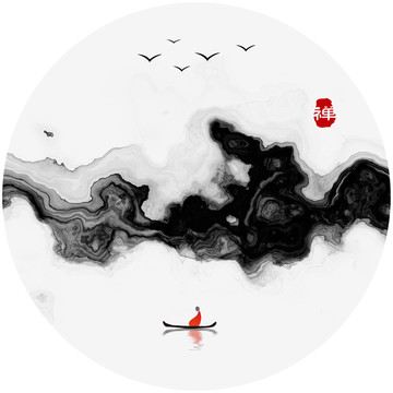 禅 水墨画
