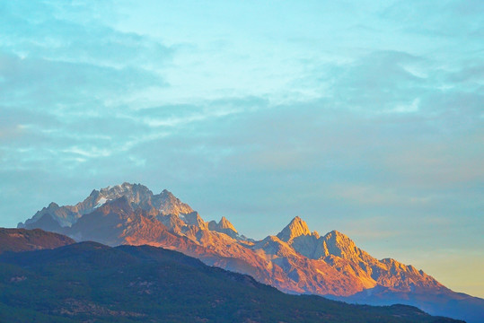 高山天空