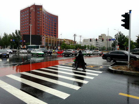 雨后的城市