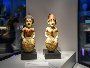 收藏品 印尼神像木雕