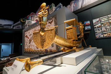 收藏品 古埃及航船模型