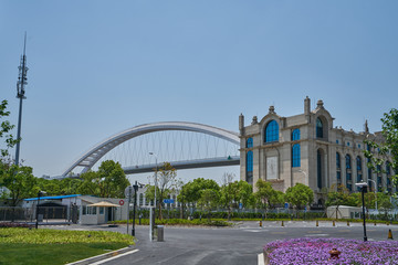 欧式建筑 大桥