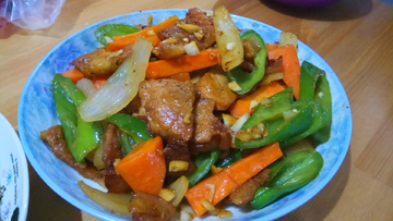 青椒炒肉
