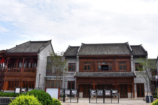 中式临街建筑