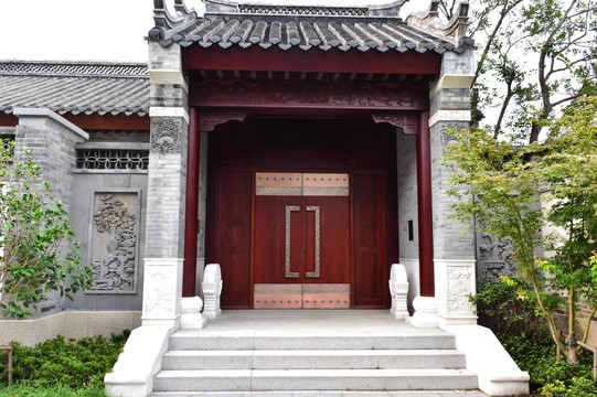 中式别墅 大宅门 四合院