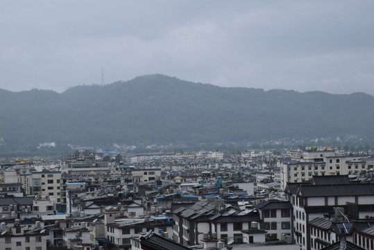 丽江古城全景