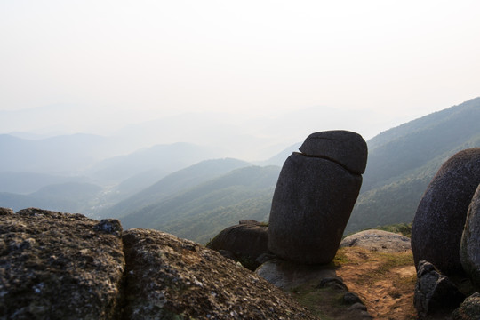 钦州五皇山 南阳石 日出风光