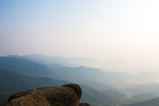 钦州五皇山 日出风光