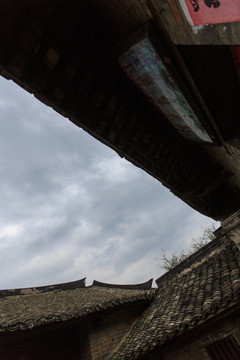 大芦古村 屋顶