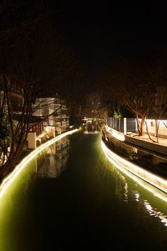 南京 秦淮河 夜景