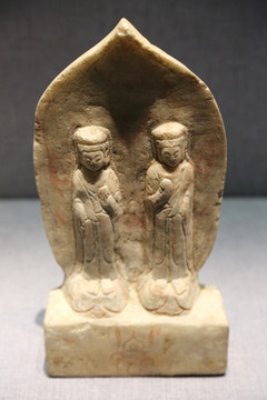 北齐时期的双观世音菩萨像