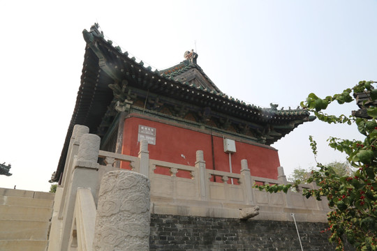 古代建筑神农伏羲台