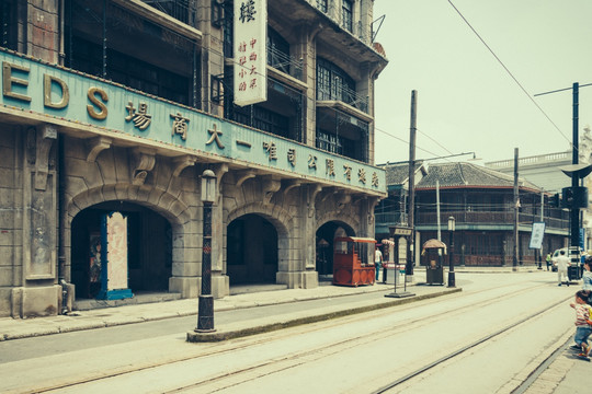 老上海建筑 老上海元素 老上海