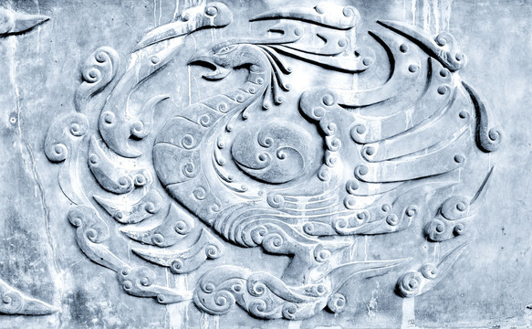 中国古代图腾浮雕