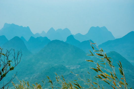 美丽山景