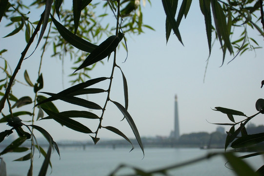 朝鲜平壤风光一角