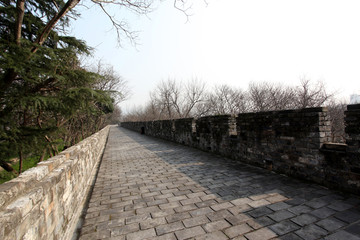 南京老照片 明代城墙 城墙
