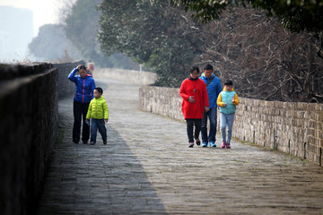 南京老照片 明代城墙 城墙