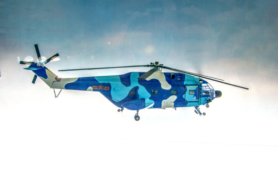 中国国产直8K新型搜救直升机
