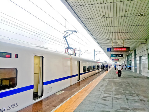 动车 高铁 火车站
