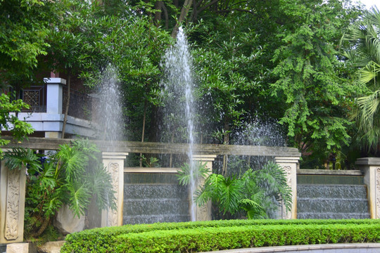 园林喷泉水景 景观园林喷泉