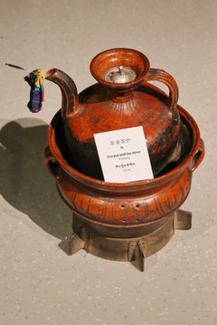 西藏民居用品茶壶茶炉