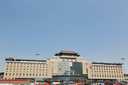 北京西站南广场外景