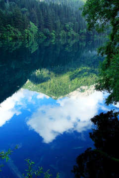 九寨沟湖泊