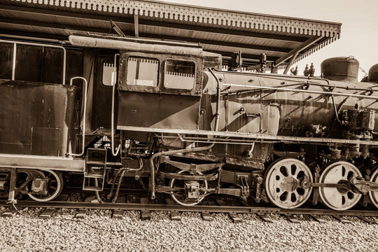 老火车站 蒸汽火车