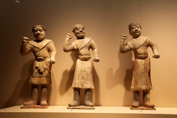 南京博物院 雕塑 圆雕