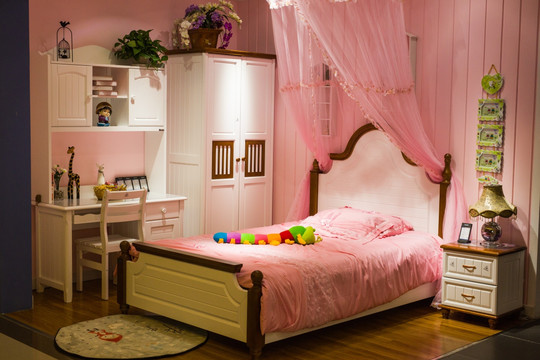 儿童卧室 儿童床