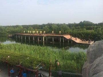汉 西安 湖泊 遗址 汉城湖