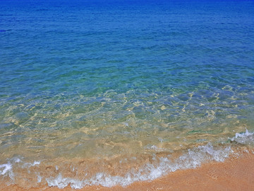 海上波澜 海滩浪花 海滩潮汐