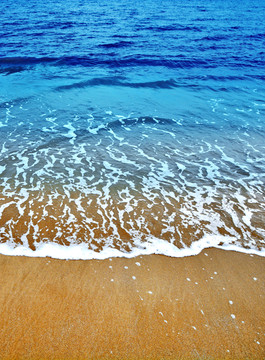 清澈海水 夏天海滩夏天海边风光