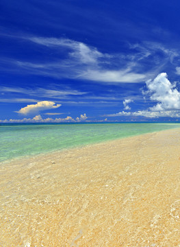 清澈海水 夏天海滩夏天海边风光