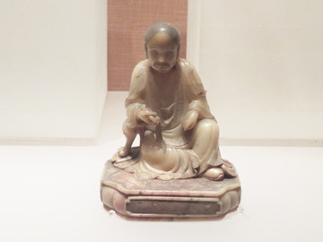 清代寿山石雕罗汉像