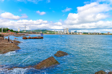 城市海景