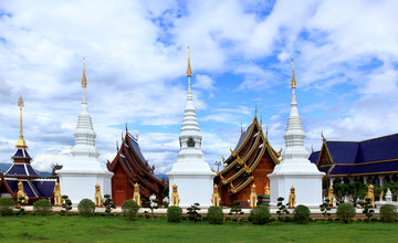 亚洲泰国寺庙风光