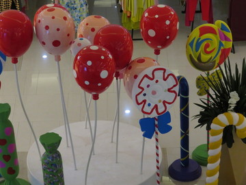 商场空间装饰 气球