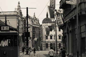 民国时期老上海街景