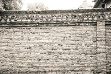 老建筑砖墙