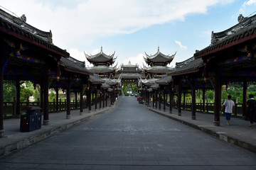 黄龙溪 廊桥