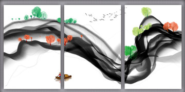 水墨画