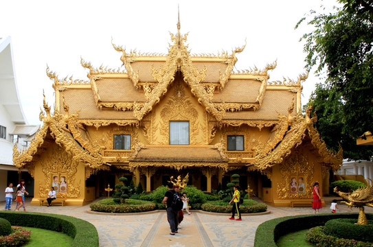 泰国清莱寺庙