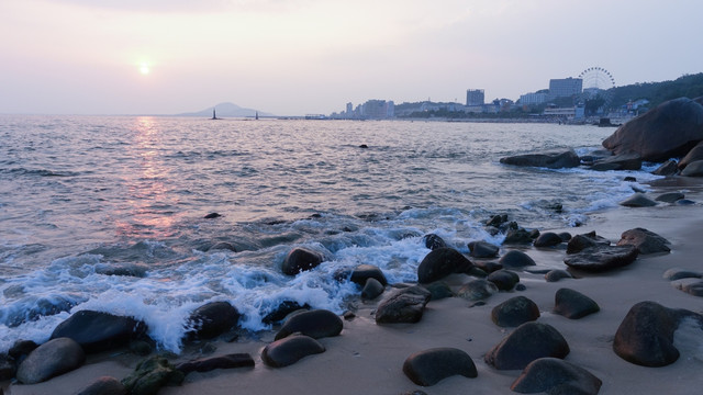 沙扒湾 夕阳