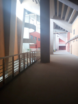 体育馆内部场景
