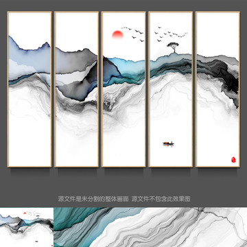 水墨画 客厅大堂水墨画