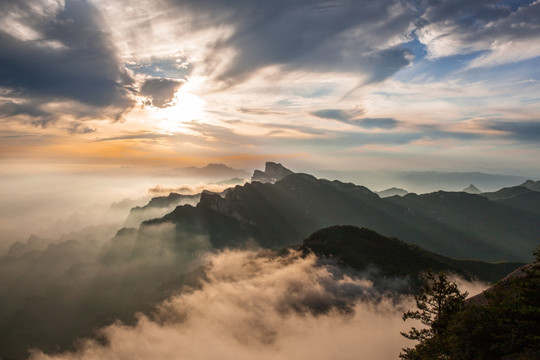 白云山风光