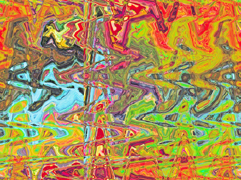 潮流酷炫流动油画纹理