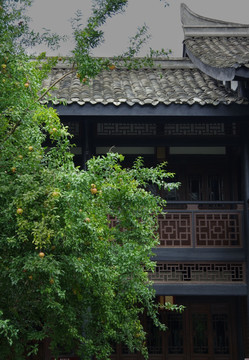 四川古城古镇风景